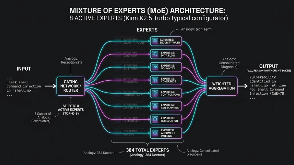 Kimi MoE Architecture Example